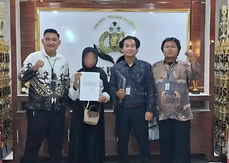 Diduga Jadi Korban KDRT, ABR Muda Indonesia Dampingi Korban Laporkan ke Polres Tulang Bawang