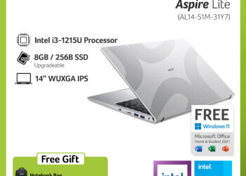 Harga Acer Aspire Lite 14 (AL14) 2026 Menggegerkan, Laptop Kerja Murah dengan Spesifikasi Ngebut!